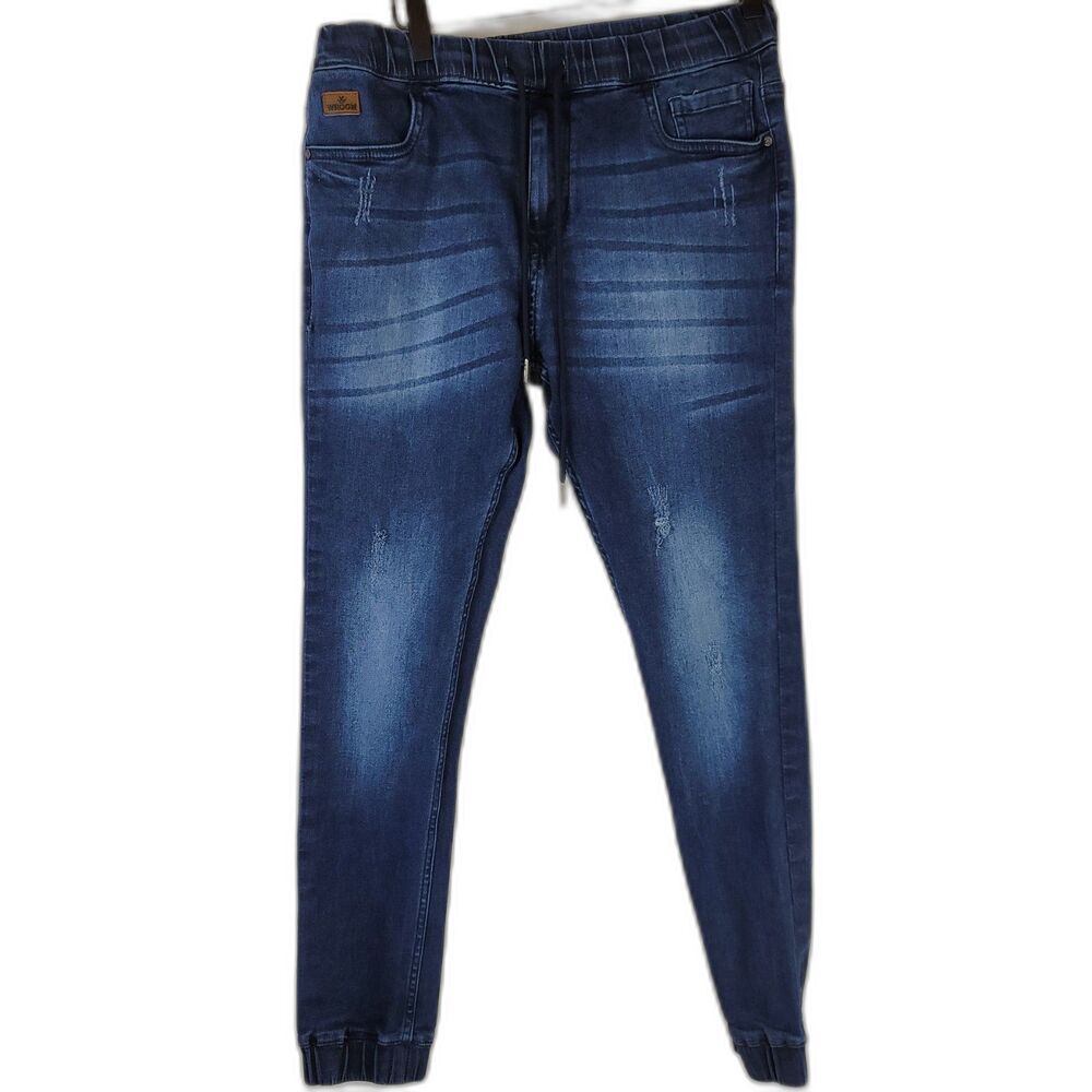 Wrogn Jeans, Classic Fade In Denim Joggers, Size 30